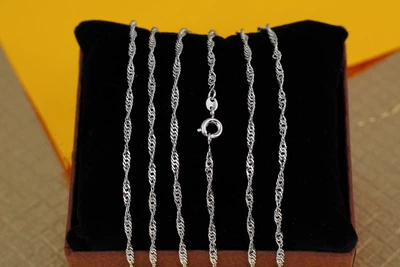 Цепь Xuping Jewelry Сингапур 45 см 2 мм серебристая