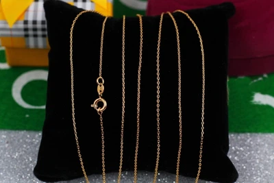 Цепь Xuping Jewelry якорная 60 см 1 мм золотистая
