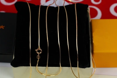 Цепь Xuping Jewelry жгут 60 см 1 мм золотистая