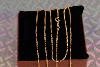 Цепь Xuping Jewelry веницианка 50 см 1,5 мм золотистая