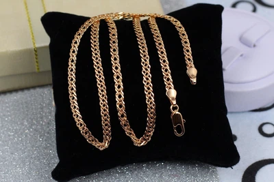 Цепь Xuping Jewelry ромб 45 см 4 мм золотистая
