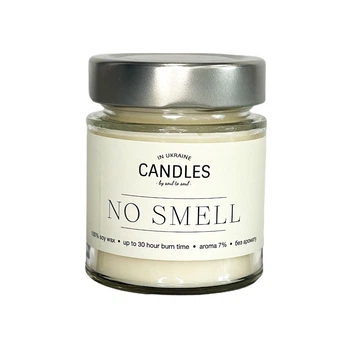 Свеча Candles ароматизированная No Smell 120 г