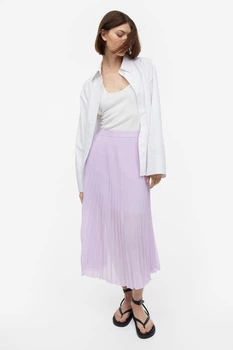 Спідниця H&M XS світло бузковий 20031158202