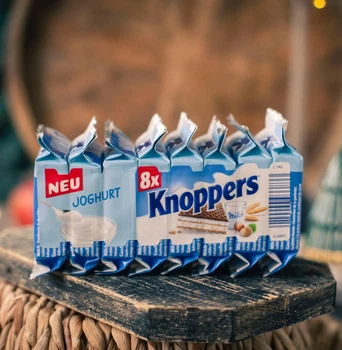 Вафли Knoppers Youghurt 200 гр