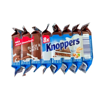 Вафли Knoppers black&white 200 гр
