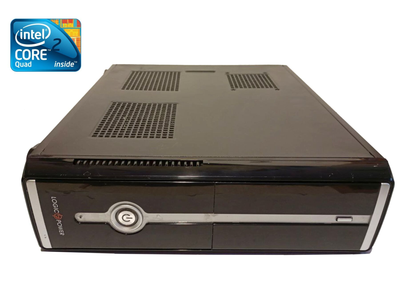 ПК Б-класс LogicPower SFF / Intel Core 2 Quad Q8300 (4 ядра по 2.5 GHz) / 6 GB DDR2 / 120 GB SSD / Intel GMA X4500 / Win 10 б/у