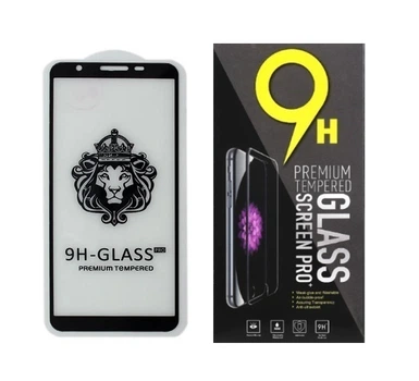 Защитное стекло для Samsung A013 Galaxy A01 Core Full Glue (0.3 мм, 2.5D) черное