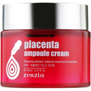 Питательный ампульный крем для лица с плацентой Zenzia Placenta Ampoule Cream 70 мл (8809210030393)