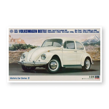 Сборная модель автомобиля VOLKSWAGEN BEETLE 1967 Hasegawa 21203