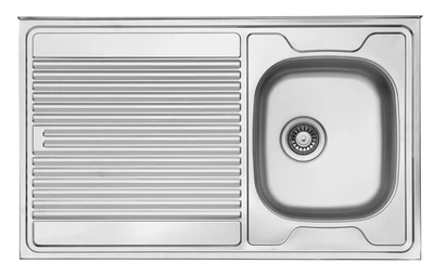 Кухонна мийка накладна UKINOX STM 1000 600 GT 5C R матова