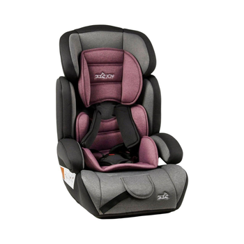 Автокресло JOY 36800-VL, универсальное, с бустером, серо-розовое, группа 1/2/3, 9-36 кг