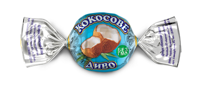 Цукерка Кокосове диво АМЕТИСТ ПЛЮС вагова 500г (213811)
