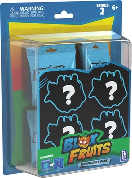 Zestaw figurek-niespodzianek PhatMojo Blox Fruits 4 szt (FP3304) (810087219000)