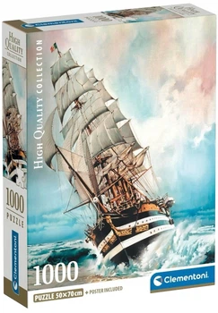 Пазл Корабль Америго Веспуччи – 1000 шт. Clementoni 39948