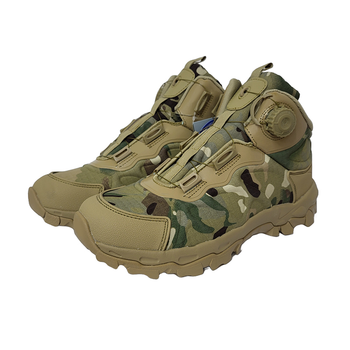 Черевики тактичні Lesko 661 Camouflage CP 39 автоматична пряжка