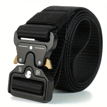 Ремінь чоловічий з пряжкою Belt 1000D Black