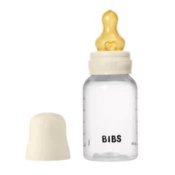 Детская бутылочка BIBS Ivory Round Latex 150 мл.