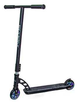 Труковий самокат із системою HIC Scale Sports Phantom 110 mm + Пеггі. Чорний колір