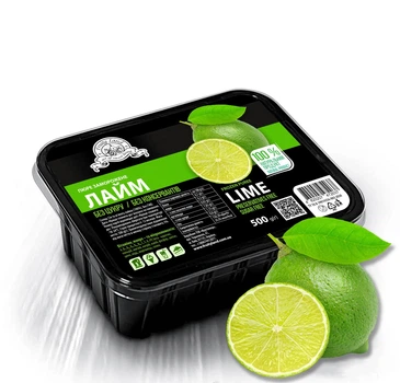 Лайм пюре Fruityland заморожене без цукру,500г