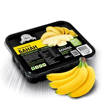 Банан пюре Fruityland заморожене без цукру,500г
