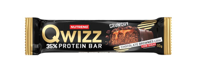 Батончик Nutrend Qwizz Protein Bar 60 г Шоколадний брауні