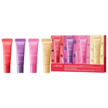 Набор блесков для губ Laneige Mini Lip Glowy Balm Set 4x5 g