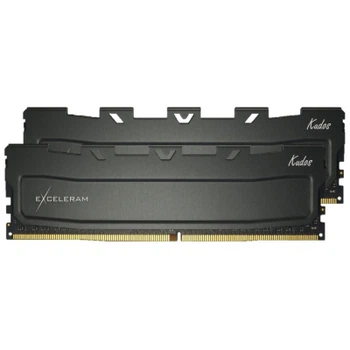 Модуль пам'яті для комп'ютера DDR4 32GB (2x16GB) 3200MHz Black Kudos eXceleram (EKBLACK4323222XD)