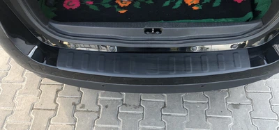 Renault Scenic/Grand 2009-2016 - Захисна накладка на задній бампер DDU (ABS)