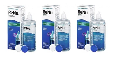 Комплект ReNu MultiPlus раствор 360 мл + 360 мл + 360 мл реню набор