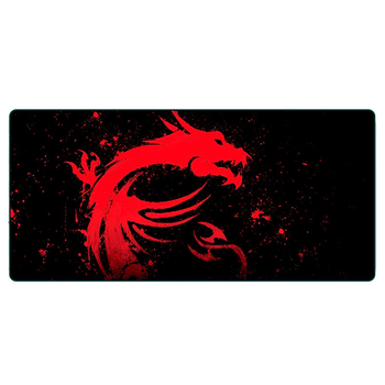 Коврик для мыши Red Dragon 300*700 мм тканевый черный с боковой прошивкой для компьютера подставка для рук (TOR-JUG_22B)