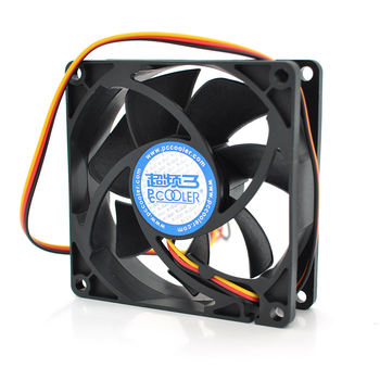 Кулер корпусной Pccooler F82 80мм 3-pin MOLEX вентилятор для компьютера охлаждение низкий шум (TOR-JUG_22B)