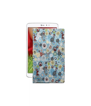 Чохол з екошкіри для планшету LG G Pad 8.3 v500 Кола-кольорові