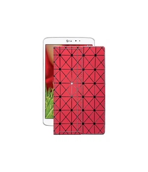 Чохол з екошкіри для планшету LG G Pad 8.3 v500 Червоний ромб