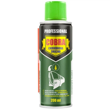 Силіконове мастило Nowax Silicone Spray Cobra 200мл для захисту гуми антивібраційне мастило для автомобілів (LD-BN_33A)
