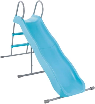 Горка детская Intex 44106 196x84x119 см Голубая (Intex_44106)