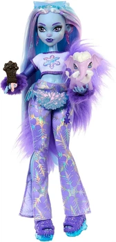 Кукла Monster High Abbey Bominable Yeti + Pet Mammoth Tundra - Эбби Боминейбл Йети с питомцем Мамонтом Тундра (HNF64)
