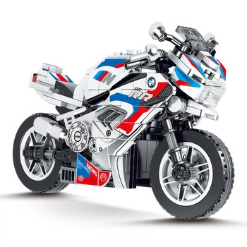 Конструктор LWCK Blocks мотоцикл BMW S1000 RR (325 деталей)