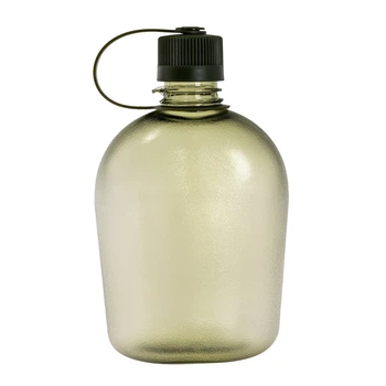 Фляга тактична Mil-Tec Transparent Canteen 940мл Olive (14510100)