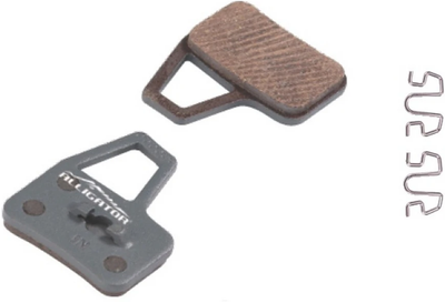Колодки тормозные Alligator HK-BP026-DIY+ для Hayes EL Camino полуметалл, пара +2 пружинки