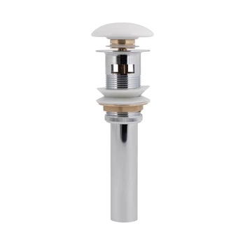 Донный клапан для раковины Qtap PU02O 225х70х70 White с переливомSD00044164