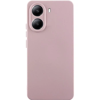 Чехол Накладка Premium Silicone Cover CaseIT Full Camera (AAA) для Xiaomi Poco X7 Pro Рожевий / Pink Sand