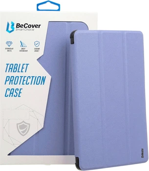 Чохол для планшета BeCover Soft Edge для Apple iPad 10.9" 2022/2024/iPad 11" (А16) 2025 з кріпленням для стилуса Apple Pencil Purple (BC_709239)