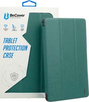 Чехол для планшета BeCover TPU Edge для Apple iPad 10.9" 2022/2024/iPad 11" (А16) 2025 с креплением для стилуса Apple Pencil Dark Green (BC_708482)