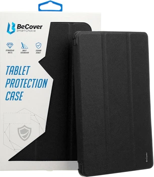 Чехол для планшета BeCover Tri Fold Soft TPU для Apple iPad 10.9" 2022/2024/iPad 11" (А16) 2025 с креплением для стилуса Apple Pencil Black (BC_708459)