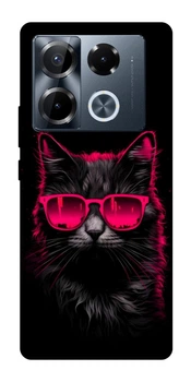 TPU чохол Demsky Cyberpunk cat для Infinix Note 40 Pro 4G