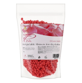 Воск в гранулах горячий пленочный Bella Donna Pink 250 г