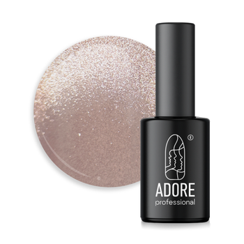 Гель-лак для ногтей Adore Gel Polish Cat's Eye Nude №E-05 Коричнево-бежевый 8 мл