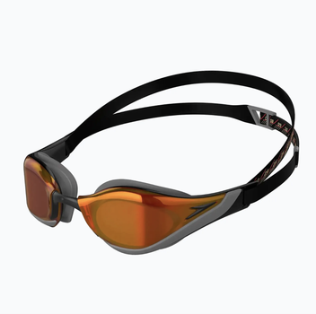 Очки для плавания соревновательные Speedo FASTSKIN PURE FOCUS GOG mirror AU (8-11778A260) серые, зеркальные