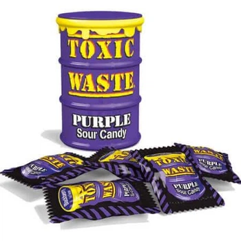 Цукерки Toxic Waste Purple Drum 42 грам