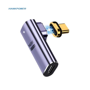 Адаптер магнитный USB4.0 Type-C to Type-C PD 140W 24 PIN, 20/40 Gbps 8K@60 Гц для MacBook apple